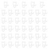 Gxdqxxd Clips for Outdoor Illumination and Festive Displays, White 40 Pieces view 1