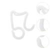 Gxdqxxd Clips for Outdoor Illumination and Festive Displays, White 40 Pieces view 3
