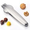 Tbest Chestnut Ckerchestnut Shellerchestnut Clipchestnut Cutterwalnut Peelernut Opener,Chestnut Cker Clamp/Holder Stainl Steel S Effortl Operation Nut Opener with Pick for Home Kitchen Cam view 4