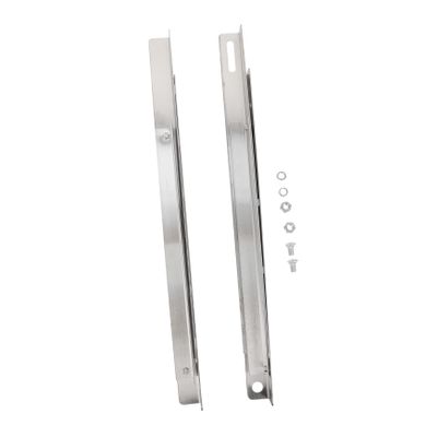 2pcs Air Conditioning Outer Rack Racks Wall Mount Air Conditioner Bracket Split Bracket for Air Conditioner Foldable Bracket for Air Conditioner Accessory Silver Stainless Steel