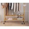 LICONG-2020 Floor-Standing Coat Rack Floor Clothes Hanger Bedroom Underwear Hat Rack Storage Rack Simple Multifunctional Storage Clothes Hanger Coat Rack, Floor-Standing view 4