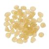 PATIKIL Glowing Stones, 100 Pcs Glow in the Dark Rocks for Indoor Outdoor Fish Tank Decorations Garden Yard Landscaping Gifts for Friends, Orange Yellow view 1
