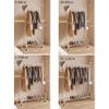 ZHFytsh-0668 Coat Racks Floor-standing Clothes Hanger for Bedroom Bedside Clothes At Night Household Simple Vertical Mobile Coat Rack Coat Rack Stand(XL) view 2