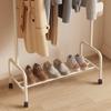 ZHFytsh-0668 Coat Racks Floor-standing Clothes Hanger for Bedroom Bedside Clothes At Night Household Simple Vertical Mobile Coat Rack Coat Rack Stand(XL) view 4