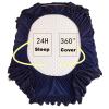 3pc Ruffle Bedspread Sheet, Ruffle Skirt Bedspread, Wrap Around Bed Skirt, Bed Skirt Full Size, with 2 Pillow Shams, Bedding Set(F,180 * 220cm) view 2