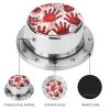 Kitchen Timer Magnetic Stainless Steel Countdown Timer Mechanical Timer Clock with Alarm for Home Baking Cooking Oven Bloody Handprints view 3