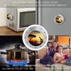Kitchen Timer Magnetic Stainless Steel Countdown Timer Mechanical Timer Clock with Alarm for Home Baking Cooking Oven Giraffe Sunset view 4