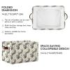ALAZA Funny Squirrel Leaves Large Storage Baskets for Organizing Foldable Storage Bins for Shelves Home with Handles 2 Pack view 2