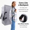 6 Pack Heavy Duty Extra Large Moving Bags W/Backpack Straps - Strong Handles & Zippers, Storage Totes For Space Saving, Fold Flat, Alternative to Box and Bin (40 gal, Silver) view 4
