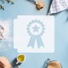 Award Ribbon with Star 783-D370 Stencil (2 inch) view 2