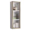 TXGJWRA 60 75Cm Tall Modern Cabinet Wall Mount for Bathroom/Dining Room/Kitchen, Heavy Duty 5.5 Deep Medicine Cabinet Hanging Storage Organizer Rack, 2/3 Layer,#2- H 75cm/29.5in-L35cm(13.7in) view 1