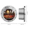 Kitchen Timer Magnetic Stainless Steel Countdown Timer Mechanical Timer Clock with Alarm for Home Baking Cooking Oven Billiards view 2