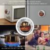 Kitchen Timer Magnetic Stainless Steel Countdown Timer Mechanical Timer Clock with Alarm for Home Baking Cooking Oven Billiards view 4