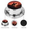 Kitchen Timer Magnetic Stainless Steel Countdown Timer Mechanical Timer Clock with Alarm for Home Baking Cooking Oven Cowboy West view 3