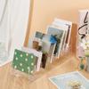 UNICRAFTALE 15-Slot Acrylic Greeting Card Display Stand for Tabletop view 2