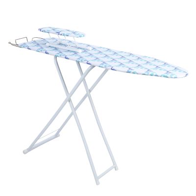BESUFY Ironing Board, 42inch Large Ironing Board Full-Size Foldable Ironing Board, Foldable Household Ironing Board, Extended Ironing Board Outside with Heat-Resistant Cover Neon