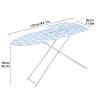 BESUFY Ironing Board, 42inch Large Ironing Board Full-Size Foldable Ironing Board, Foldable Household Ironing Board, Extended Ironing Board Outside with Heat-Resistant Cover Neon view 2