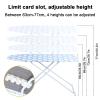 BESUFY Ironing Board, 42inch Large Ironing Board Full-Size Foldable Ironing Board, Foldable Household Ironing Board, Extended Ironing Board Outside with Heat-Resistant Cover Neon view 3