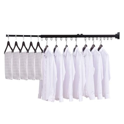 Airer- Wall Mounted Airer,Folding Extendible 61~168cm Clothes Dryer Rack Efficency