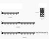 Airer- Wall Mounted Airer,Folding Extendible 61~168cm Clothes Dryer Rack Efficency view 3