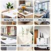 130x267 cm / 51x105 inchs Desk Protector Mat with Round Edge, Transparent 2 (mm) Thickness, Clear Table Protector Mat Pad Non-Slip PVC Clear Desk Pad, Waterproof Clear Desk Writing Mat view 4