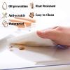 130x293 cm / 51x115 inchs Desk Protector Mat with Round Edge, Transparent 2 (mm) Thickness, Clear Table Protector Mat Pad Non-Slip PVC Clear Desk Pad, Waterproof Clear Desk Writing Mat view 2