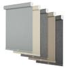 Sulugood Blackout Roller Shades for Windows,Cordless,Linen Fabric,Roller Blinds for Indoor Windows,Thermal Insulated UV Protection,Window Blinds for Home Bedroom Office Door.Light Grey.30 W x 64" H view 1