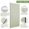 MiLin Cordless Cellular Shades - No Drill Cellular Blinds No Tools for Windows Bottom Up Blinds Tension Shades Easy to Install for Home Office (Upgrade Blackout Creamy, 21 1/2" W x 64" H) view 2