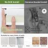 MiLin Cordless Cellular Shades - No Drill Cellular Blinds No Tools for Windows Bottom Up Blinds Tension Shades Easy to Install for Home Office (Upgrade Blackout Creamy, 21 1/2" W x 64" H) view 3