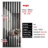 8 Pole Privacy Screen Separation Post, Modern Room Dividers Wall for Apartment Studio/Restaurant/Bedroom/Office Cubicle Decor, No Drilling Install(7.9ft/94.4in/240cm) view 3