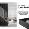 8 Pole Privacy Screen Separation Post, Modern Room Dividers Wall for Apartment Studio/Restaurant/Bedroom/Office Cubicle Decor, No Drilling Install(7.9ft/94.4in/240cm) view 4