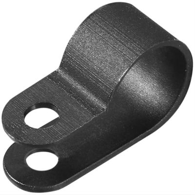 KGDJBGSE Metal Cable ClipsWire Clips for Cables 100pcs Nylon R-Type Cable Clamp Organizer Cord Clips for Wire Management 12.7mm Black