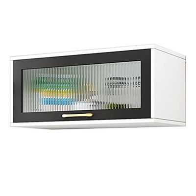 Recessed or Surface Cabinet, Over The Toilet Storage Shelves, Kitchen Wall Mounted Cupboard, Toiletry Cosmetic Locker,Punch Install (Color : White a, Size : 80 * 35 * 30cm)