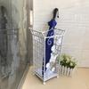 MHJKHG Umbrella Holder Umbrella Rack Umbrella Stand Metal Umbrella Stand, Freestanding Organizers Rack for Storage Canes Umbrellas, Entryway Hallway Holder with Drip Tray Umbrel,Blanc 30 x 22 x 52cm view 1