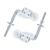 Hoement 2pcs Adjustable Hinge for Sofa Pillows Sturdy Furniture Accessories for Chairs and Sofas Replacement for Broken Hinges and Easy to Install view 1