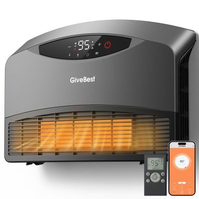 GiveBest Smart Wall Heater, 1500W Portable Heaters for Indoor Use