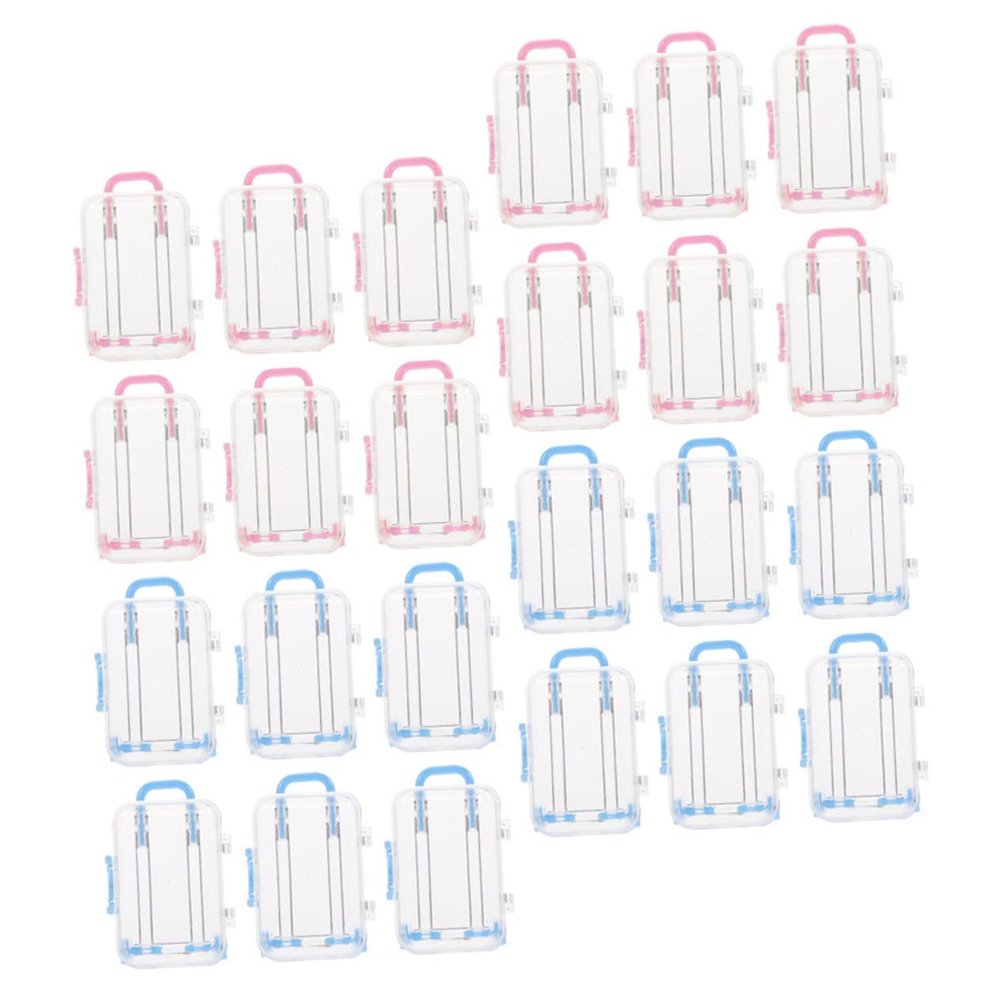 SOESFOUFU Ps Mini Suitcase Wedding Favor Gift Boxes 24pcs Candy Boxes