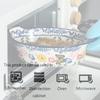 Lasagne Dish Large Deep, Ceramic Baking Dish With Handle, Oval Lasagna Pan, Casserole Dish, Microwave And Oven Safe.-Chick-800ml,28oz view 4