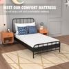 Twin Mattress,5 inch Gel Memory Foam Twin Mattress for Cool Sleep&Zoned Pressure Relief,Comfy Support Twin Bed Mattress in a Box,Fiberglass free,Medium Firm Mattress,CertiPUR-US Twin Size Mattress view 2