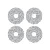 JFGTHJ Compatible for Dreame Bot L10s Pro Ultra Heat Robot Vacuum Cleaner Spare Accessory Parts Kit Rubber Main/Side Brush, Filter, Mop Rag(Mop 4pc) view 1