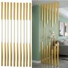 10 Pcs Room Divider Gold Standing Wall Partition Column, Home Hotel Privacy Screens/Room Separation Column Partition Pole for Entryway, Height Adjustable Base(Height 31in/(78.7cm)) view 1