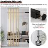 10 Pcs Room Divider Gold Standing Wall Partition Column, Home Hotel Privacy Screens/Room Separation Column Partition Pole for Entryway, Height Adjustable Base(Height 31in/(78.7cm)) view 3