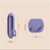 Multi-functional Back Door Hooks Non-slip Wall Mounted Door Hanger Bathroom Kitchen Hooks Save Space Suitable For Indoor And Outdoor And Hanging Coats Towels Closets Entrances Bathrooms And Other Uses view 2