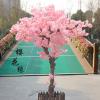 Pink Silk Cherry Blossom Trees, Artificial Cherry Blossom Tree Stems Faux Cherry Flowers Arrangements Japanese Cherry Blossom Tree for Wedding Home Decor 3mx2m view 3