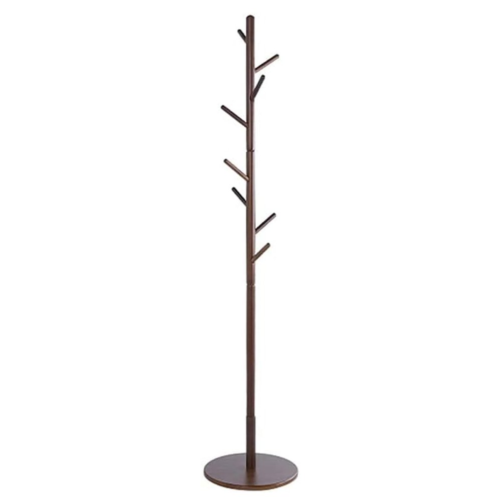 coat stand Coat Rack Freestanding Single Pole Tree Coat Rack Bedroom Living Room Hallway Corner Vertical Coat Rack for Clothes Purse Scarves Handbags