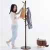 coat stand Coat Rack Freestanding Single Pole Tree Coat Rack Bedroom Living Room Hallway Corner Vertical Coat Rack for Clothes Purse Scarves Handbags view 3