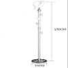 coat stand Coat Rack Stand Clothes Rails Metal Marble Clothes Rack Hooks For Umbrella Hat Bags Storage Bedroom Hallway Freestanding Coat Hat Rack Gold White Black C view 4