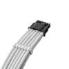 CableMod Pro ModFlex Sleeved 12V-2x6 PCIe Extension (White, 3 x 8p, 90 B) view 2