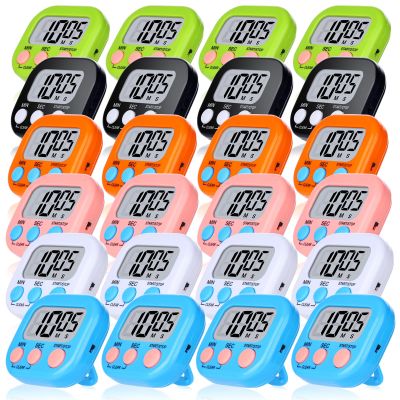 Mwellewm 24Pc Digital Timers for Classroom Kids, Kitchen Timers for Cooking