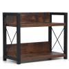 Alipis Countertop Shelf Organizer Double Kitchen Spice Rack for Efficient Storage Rustic and Design Versatile for Kitchen Bathroom and Bars view 1